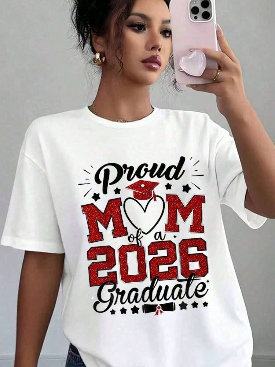 Playera de manga corta para mujer; Ropa de mujer; Tops de verano; Corte holgadoConjuntos de verano; KBFR;% algodón. - Blanco - Ver 1