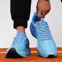 Men's Fashionable Sports Shoes, With Lightweight And Breathable Upper, Soft And Comfortable Sole, Stylish Sports Style, Suitable For Track And Field Training And Daily Jogging, Lightweight, Breathable, Multi-Functional And Fashionable Sports Shoes. - YUESE - View 5