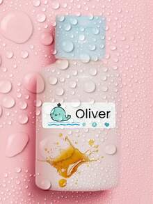 1/60/120/240/480片可客製化文字貼紙，個性化防水防油PVC貼紙，適用於水瓶、個人用品、辦公室、宿舍、居家收納，適合送給父親、母親、兒子、女兒、朋友的標籤禮物，開學季、派對、聖誕節適用 - 多色2 - 查看 7