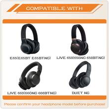 E65 (E65BT E65BTNC)/Live 650 (650NC 650BTNC)/Live 660 (660NC 660BTNC)/Duet NC 替換耳墊，包耳式耳機耳墊，附收納盒與安裝工具 - 查看 2