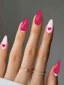 Semi Cured Gel Nail Strips, 20Pcs Long Lasting Salon Quality Wraps, Easy Apply & Remove Gel Nail Stickers With UV Light - Baby Pink - View 5