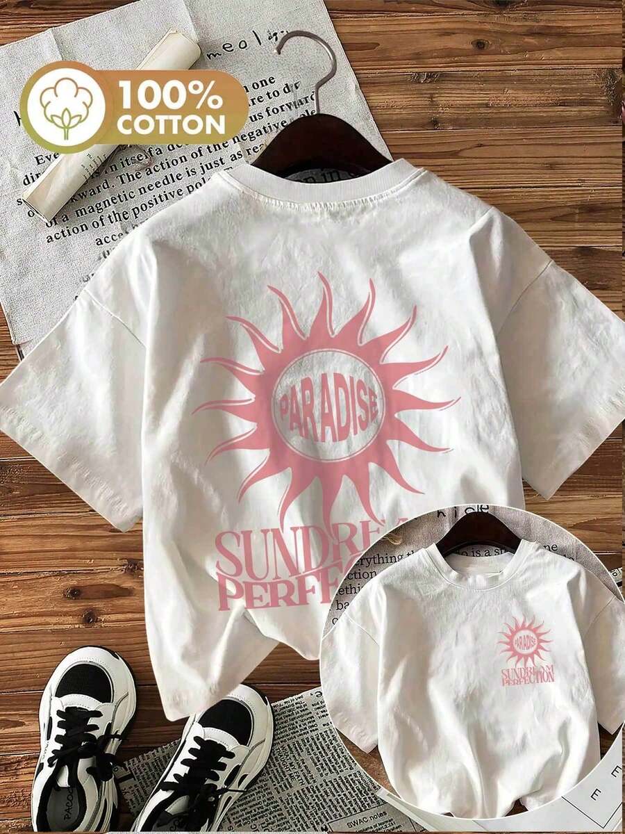 Men's T-Shirts, For The Summer - White - View 1