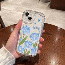 1 Pieza Protector para Celular de TPU Suave . Diseño Ondulado Estilo Crema . Compatible con iPhone 17/16/15/14/13/12/11 /x/pro/pro max . Protección de Cámara . Antigolpes y Cómodo al Tacto - NYBL-TM-MXNYBLK107 - Ver 5