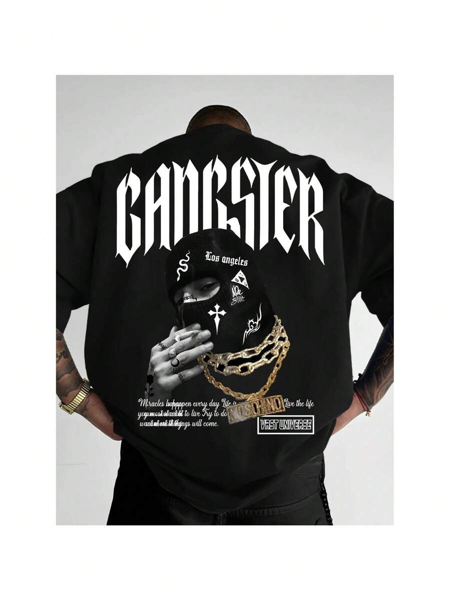 Men T-Shirts - Black - View 1