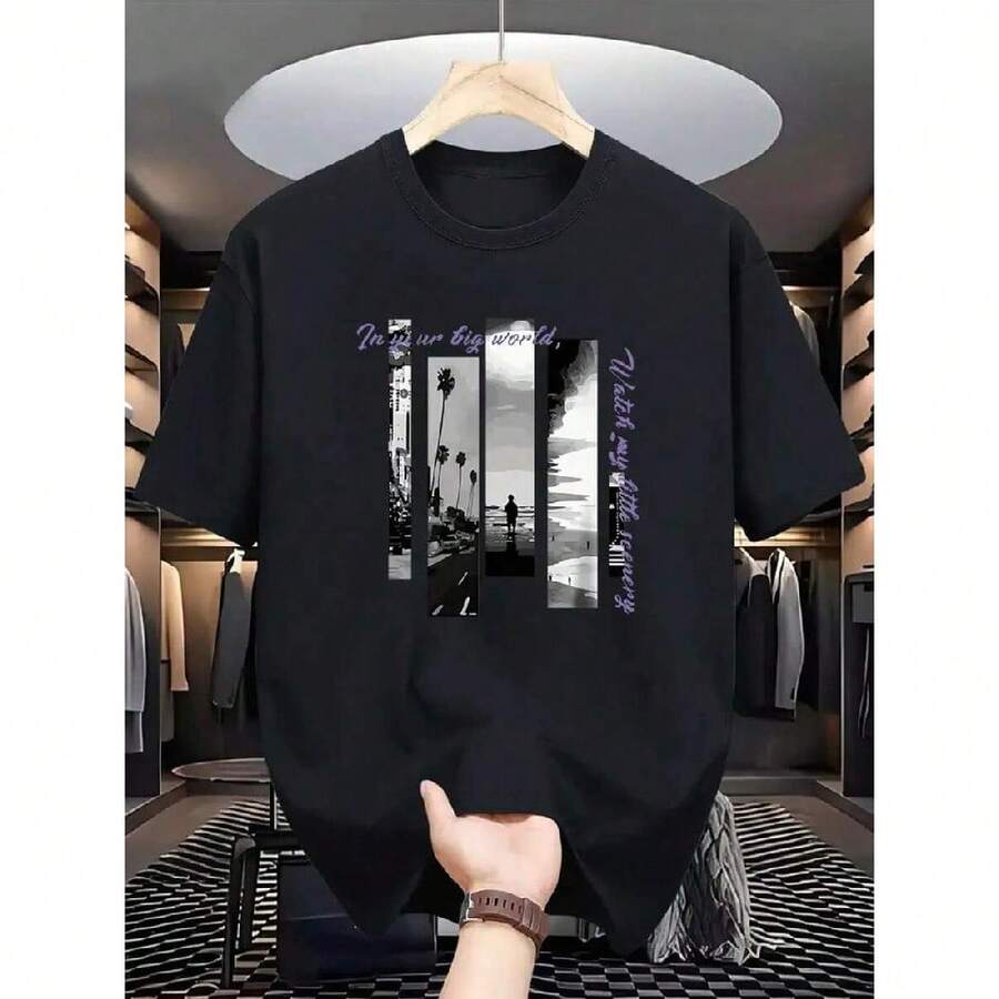 Ajuste holgado para primavera/verano - Negro - Ver 1