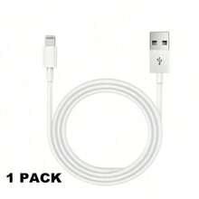 5pcs Lightning Fast Charging Data Cable, USB-A Interface High-Speed Transmission Charging Cable, Compatible With IPhone All Series, And IPod Devices, Home / Office / Car Universal Charging Cable Set - White - View 10