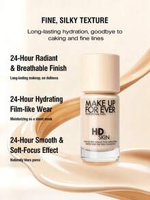 MAKE UP FOR EVER HD Radiance Foundation - 1N00 - Ivory White - 30ML - 1.01fl.Oz. - 1N00 - 查看 3