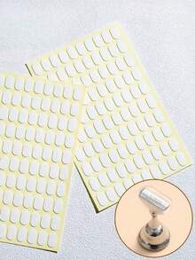 100/200/500 Peças Adesivo de Unha, Fita Dupla Face para Suporte de Unhas Postiças, Suporte de Exibição de Pontas de Unhas, Ferramentas de Suporte (Exclui Suporte), Suprimentos de Unhas, Ferramentas de Unhas, Ferramentas de Arte de Unhas, Volta às Aulas, Unhas, Ferramentas de Unhas para Unhas Press On - Multicolorido - Visão 2