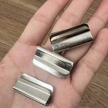 1Pair/3/4/6/10/12Pairs Magnetic Curtain Blackout Clips, Closure Fixing Buckles, No-Drill No-Sew Home/Dorm Blackout Accessories, No Hole Required, Light-Blocking Anti-Transparent, Curtain Clips, Suitable For Home, Bedroom And Office Curtains - Silver - View 13