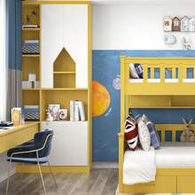 1 Roll Self-Adhesive Thickened Matte Wallpaper Sticker, Living Room Bedroom Wardrobe Furniture Renovation Sticker, Cabinet Sticker, Solid Color Waterproof Contact Paper, Multiple Colors Available. - Solid Color - View 6