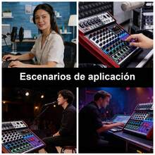 Professional Power Mixer - Black - View 10