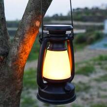 Charging Decoration Atmosphere Light Retro Horse Light Led Desk Lamp Outdoor Camping Bar Light Table Light Lantern Home Decor - 彩色 - 查看 6