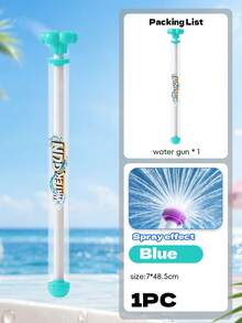 45cm (4pcs/1pc) Summer ABS Water Gun, Suitable For Swimming Pool Parties, Beach Games. Pull-Out Design, Large Water Tank, Applicable For Swimming Pools, Beaches, Lawns And Water Parks., Beach Essentials, Pool Float - Multicolor - View 16