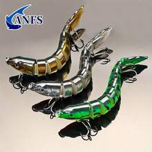 ANFS 5pcs 12.5g/19g 4.9in/0.66oz Realistic Design Swimming Lures, Suitable For Saltwater And Freshwater Fishing - Multicolor - View 6