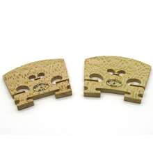 2 Pcs Violin Bridge Fiddle Maple Bridge Standard Violin Bridge - Khaki - View 5
