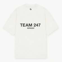 Camiseta de hip-hop con estampado de pareja de estilo chino, de manga corta, talla grande, holgada, de marca de moda para hombres corpulentos. - Blanco - Ver 2