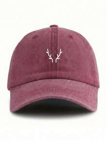 BONNY BOOM 1 pezzo Cappellino da baseball casual regolabile con motivo a corna di cervo classico alla moda per uomo, cappello da sole da donna, cappellino trucker unisex, adatto per l'estate, la spiaggia, l'uso all'aperto e quotidiano - berretto da baseball - Visualizzare 11