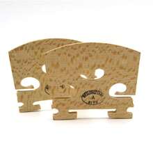 2 Pcs Violin Bridge Fiddle Maple Bridge Standard Violin Bridge - Khaki - View 2