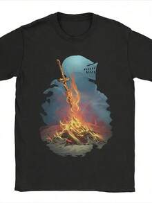 Men T-Shirts - Black - View 1