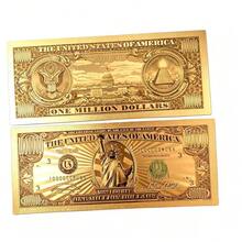 3/6/9PCS Commemorative Banknotes, Gold-Plated Material, Collectible, Collectible Toy, Birthday Gift, Gift, Holiday Gift, Perfect Gift, Toy - Multicolor - View 5
