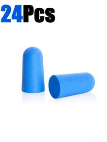 10/24/60/120pcs Ergonomic Sleep Earplugs, Noise Reduction Anti-Snoring, Suitable For Sleep, Factory, Study, Office, Travel, Relaxation, Rest, Focus, Quiet And Comfortable, Soft And Reusable, Washable, Hypoallergenic - A - View 15