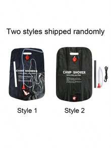 20L Portable Camping Shower Bag With Detachable Hose And Switch Shower Head, Suitable For Outdoor Camping And Travel, 2 Styles Randomly Shipped - Multicolor - View 7