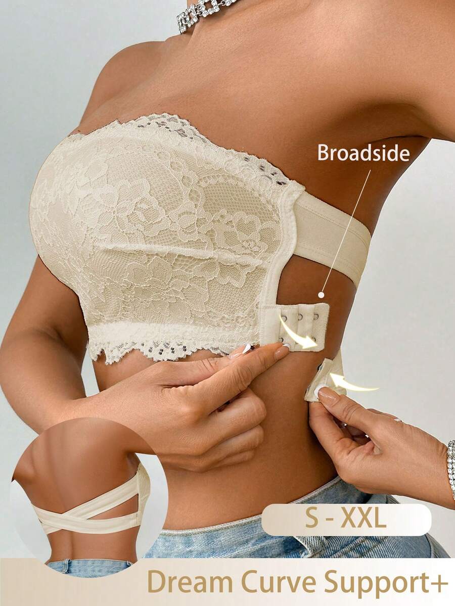 女款前扣貝殼邊簡約修身休閒無鋼圈內衣