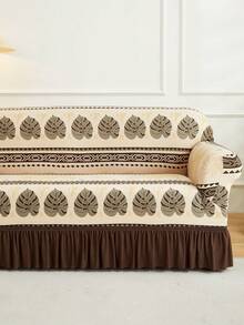 1 buah Sarung Sofa Rok Satu Bagian Elastis Tahan Debu dan Noda dengan Motif Cetak, Dekorasi Rumah Ruang Tamu, Dekorasi Sofa 1/2/3/4 Dudukan, Universal untuk Semua Musim, Dapat Dicuci dengan Mesin - MultiWarna - View 9
