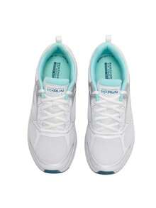 Skechers Women's Running Shoes GO RUN CONSISTENT 2.0 Lightweight Comfortable Casual Sports Shoes For Daily Outdoor Running 128608-WLB - White/Light Blue - View 9