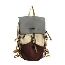 Mochila multifuncional ligera y espaciosa para exteriores para hombres y mujeres – Ideal para senderismo, montañismo, ciclismo y viajes. - marrón - Ver 1