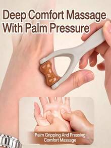 Finger Pressure Massager, Portable Hand And Finger Joint Relaxation Massager, Acupressure Massager, Side Massage Roller Tool, Relieves Finger Trigger Points, Hand Discomfort And Stress, Gift For Female Friends, Mothers And Fathers, Travel Essential - Multicolor - View 7