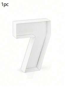 1pc 0-9 Numeric Shape Tray, Photography Prop, DIY Food Tray, Decorative Cardboard Number Box, Suitable For Elderly Birthday, Fruit, Cookies, Desserts, Cake Display, Graduation Ceremony, 1st Birthday, Family Gathering, Bridal Shower, Handmade - Multicolor - View 15