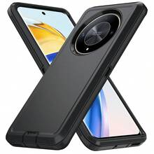 Military-Grade 3-In-1 Shockproof Phone Case, Heavy Duty Anti-Fall Anti-Slip Multi-Layer Protective Waterproof Scratch-Resistant Full-Body Protective Cover, Universal Phone Case, Practical Daily/Chinese New Year Gift - Black - View 116