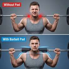 3pcs Barbell Shoulder Pads, Weighted Squat Tool, Gym & Home Workout, Fitness Enthusiasts Men & Women, Fitness Protective Gear, Thickened High-Density Foam Anti-Slip Shoulder Pads - Multicolor - View 2