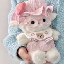 9.84 Inch Cute Wool Plush Doll - Super Soft Plush Doll. - Multicolor - View 2