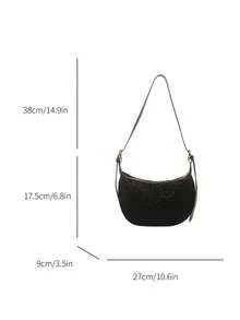 Casual Personalized Leopard Print Fashion Minimalist Chic Large Capacity Summer New Women's Shoulder Underarm Bag - Multicolor - View 11