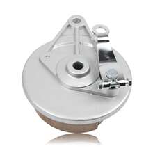 PowerMotor Ensamblaje de freno de tambor trasero de motocicleta para todas las mini motos Baja Heat Warrior MB165 MB200, repuestos de zapatas de freno de 105mm - A - Ver 3