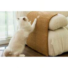 1 pieza Alfombra rascadora para gatos, Almohadilla rascadora de sisal, Protector contra rasguños para alfombras y sofás, Accesorio de muebles para mascotas, Suministros modernos para mascotas, Artículo para mascotas duradero - 30*50 cm - Ver 2