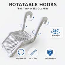 PVC Mesh Hanging Turtle Basking Platform - Deep Water Fish Tank Non-Slip Climbing Ramp, DIY Reptile Habitat Decor - View 3