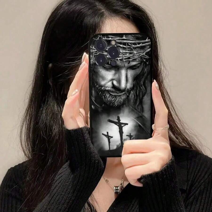 Jesus Christ Christian Phone Case Compatible With 14 11 12 13 Mini Pro XS Max Cover 6 7 8 Plus - Z1 - 查看 1