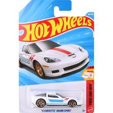 Mattel Mattel Hot Wheels 1:64 比例壓鑄合金車，適合玩樂或展示，Die-26J 系列逼真合金玩具車，蝙蝠車、道奇、雪佛蘭、三菱、鴨子、速霸陸、奧迪、別克 C4982 小車，GTC 系列，給愛好者男孩的禮物，玩具車模型，1件裝 - 彩色 - 查看 14