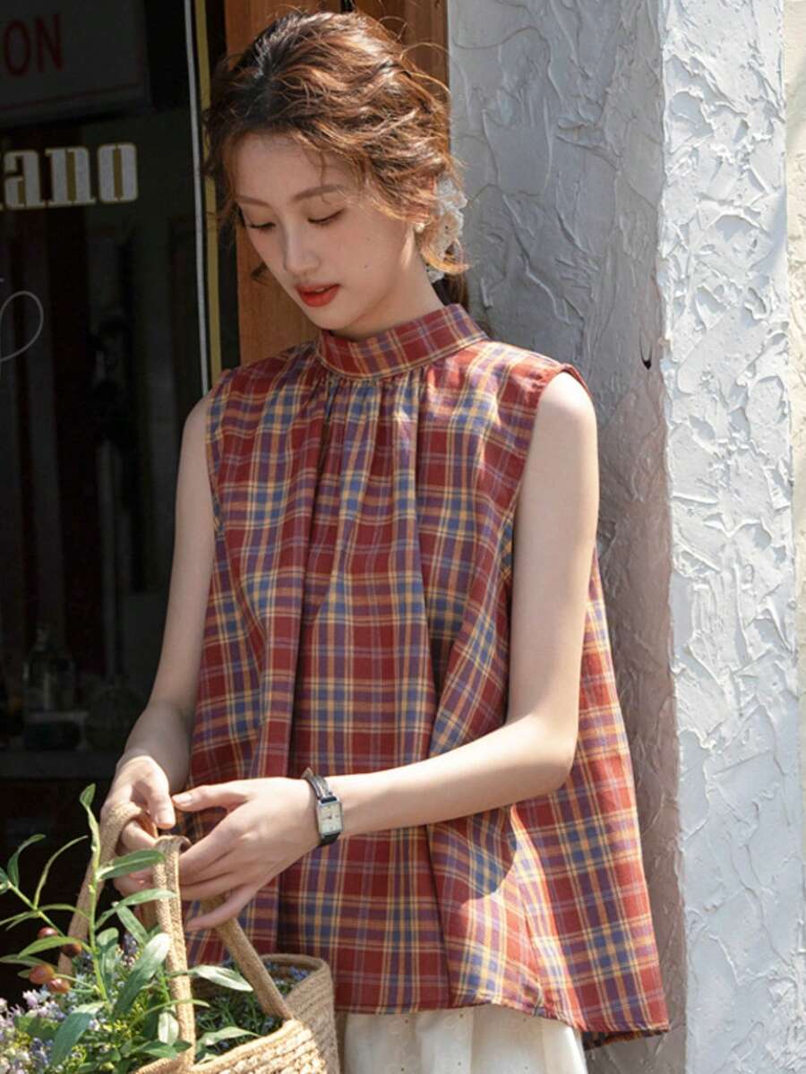 Women Blouses & Shirts - Red - View 1