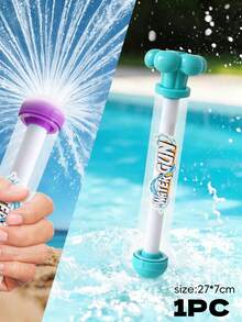 45cm (4pcs/1pc) Summer ABS Water Gun, Suitable For Swimming Pool Parties, Beach Games. Pull-Out Design, Large Water Tank, Applicable For Swimming Pools, Beaches, Lawns And Water Parks., Beach Essentials, Pool Float - Multicolor - View 21