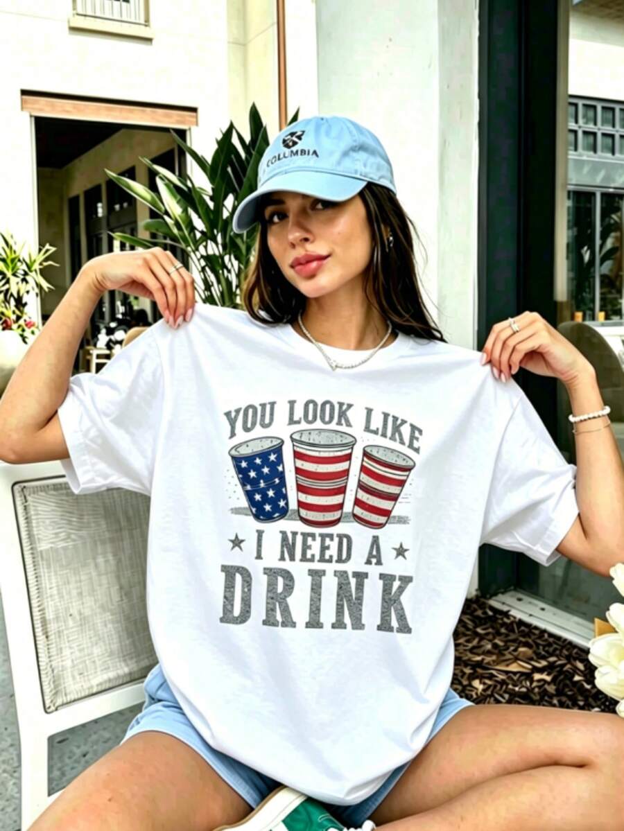Top con gráfico de gran fan de Jesús - Ajuste holgado - Estilo relajado y fácil, - Blanco 3 - Ver 1