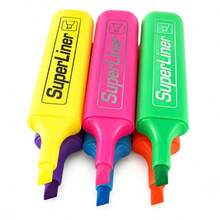 Classic Best-Selling 4-Color/6-Color Fluorescent Markers, Dual-Tip, Fluorescent Pens, No Bleeding, Water-Based, Quick-Drying School Office Journal Supplies - Sets - View 2