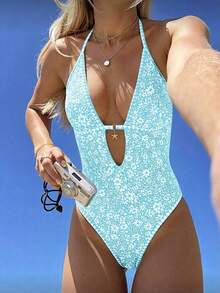 Women Plus Size Sports Dresses - Blue 2 - View 13