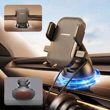 360° Adjustable Suction Cup Car Phone Holder, Compatible With Horizontal And Vertical Orientations, Stable Dashboard Navigation Mount, Compact And Stylish | Ultra-Strong Suction | Desktop Phone Stand | Practical Car Interior Accessory, Dashboard Mount, Modern Car Accessory, Compact Design, Multi-Functional Phone Support, Rotatable Phone Holder, Suitable For Drivers And Commuters | Equipped With Suction Cup Base, Automatic Locking Mechanism, Anti-Vibration Feature, Universal Car Navigation Mount - A - View 7
