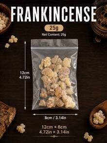 6/25/50/100g Pure Frankincense, Natural Incense, No Additives, Naturally Dried, Long-Lasting Fragrance, Hand-Selected - Mastic - View 14