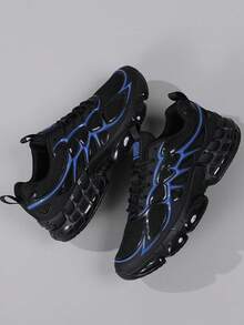 Men's Low-Top Athletic Shoes Casual Running Shoes Jogging Shoes Men's Walking Shoes Daily Fashion Sports Shoes Tennis Streetwear,Back To School - Blue - View 4