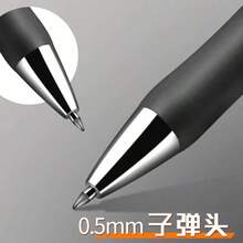 12pcs Large Capacity Neutral Pen Set, 0.5mm Fine Tip, Black Ink, Ballpoint Pen, Comfortable Grip Quick Dry, Smooth Writing, Perfect For Note Taking And Writing, Ideal Office And School Supplies, Birthday, Christmas, Halloween, Valentine's Day, New Year, Friend And Easter Gift! - 12pcs/Set - View 4